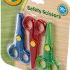 Crayola Safety Scissors Kids Plastic Cutting Set-4