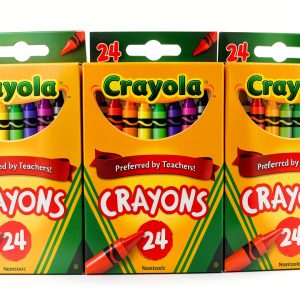 Crayola Crayons 3 Box Kids Non‑Toxic Wax-0