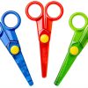 Crayola Safety Scissors Kids Plastic Cutting Set-3