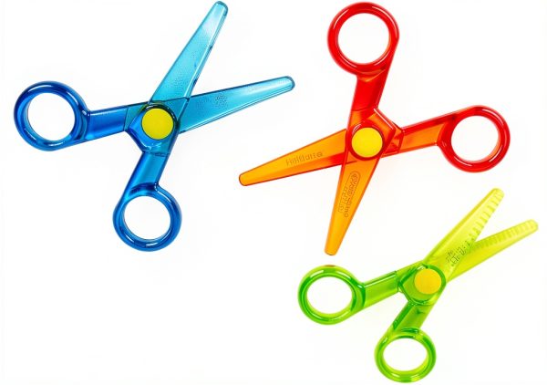 Crayola Safety Scissors Kids Plastic Cutting Set-2